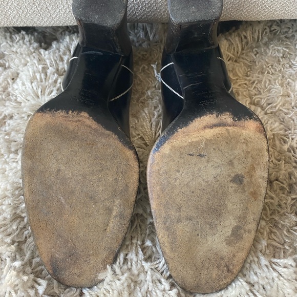 Prada black and cream heels size 37.5 - Picture 4 of 4